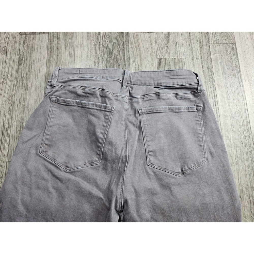 Cosmic Blue Love Cargo Pants Jeans Womens 28P Petite Grey Skinny Utility - Picture 3 of 10
